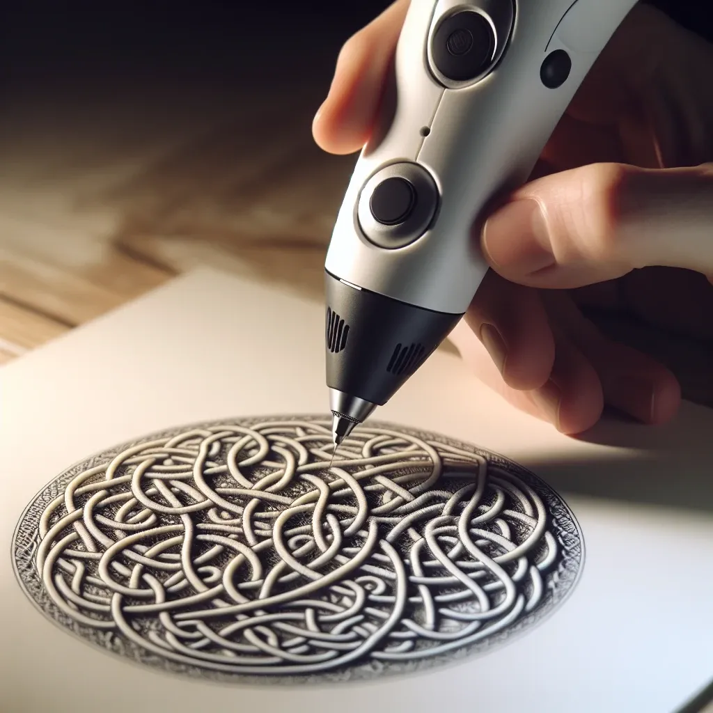 ¿Cómo dibujar intrincados nudos celtas con un bolígrafo 3D?
