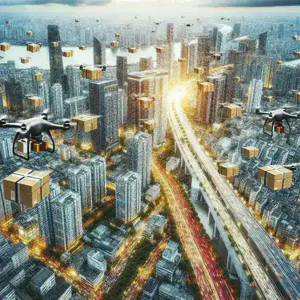 Crece el uso de drones para entregas rápidas en zonas urbanas: Una revolución en la logística