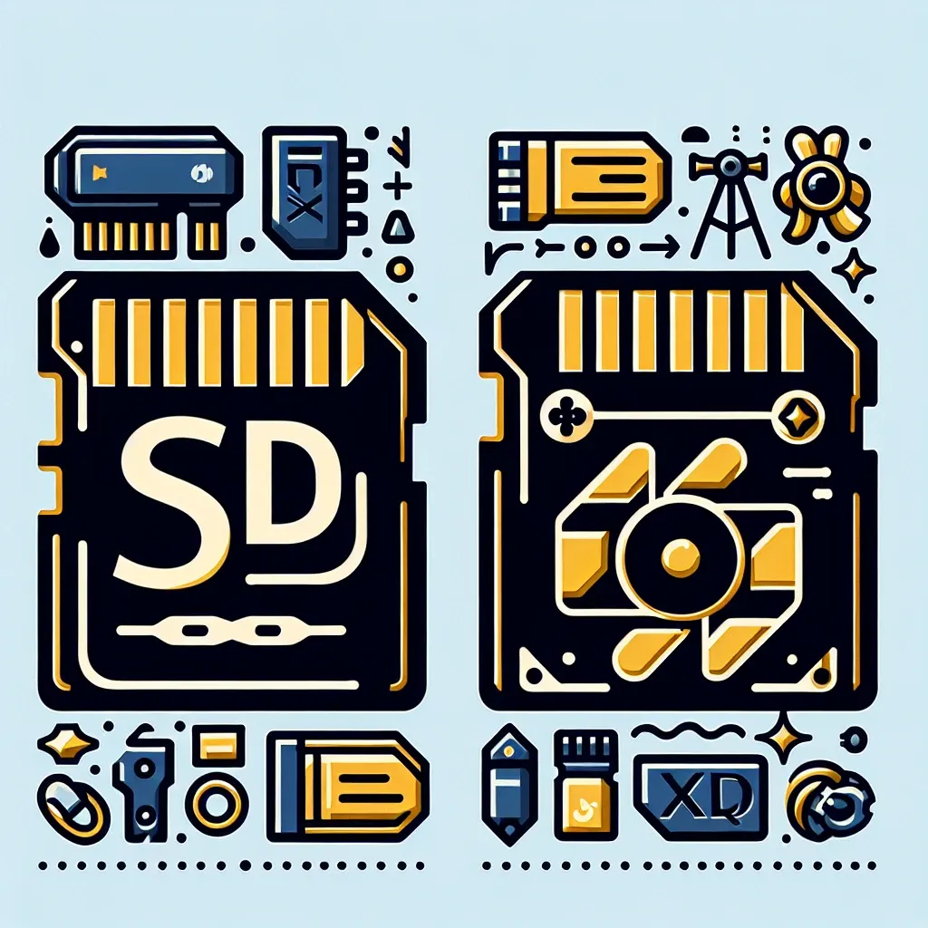 ¿Cuál es la diferencia entre tarjetas SD y XQD?